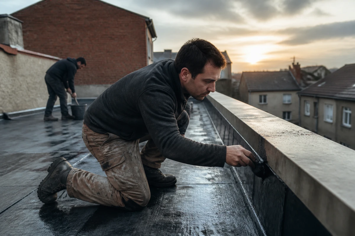 étanchéité toit plat Tourcoing