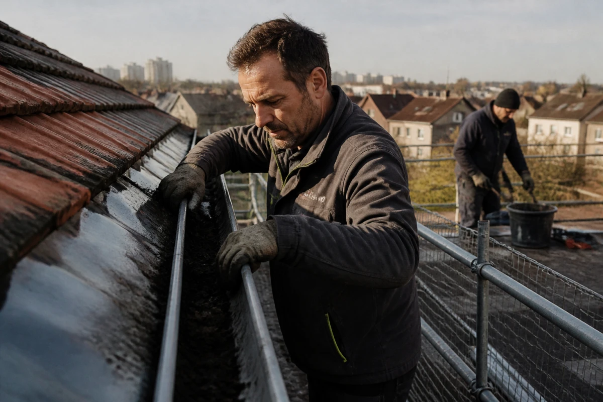 Nettoyage gouttière Roubaix