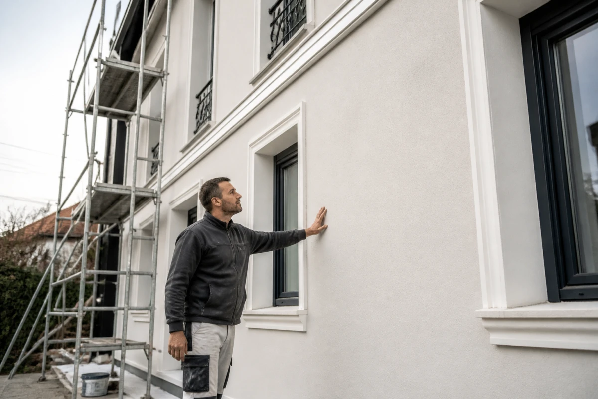 Peinture façade Marcq-en-Barœul